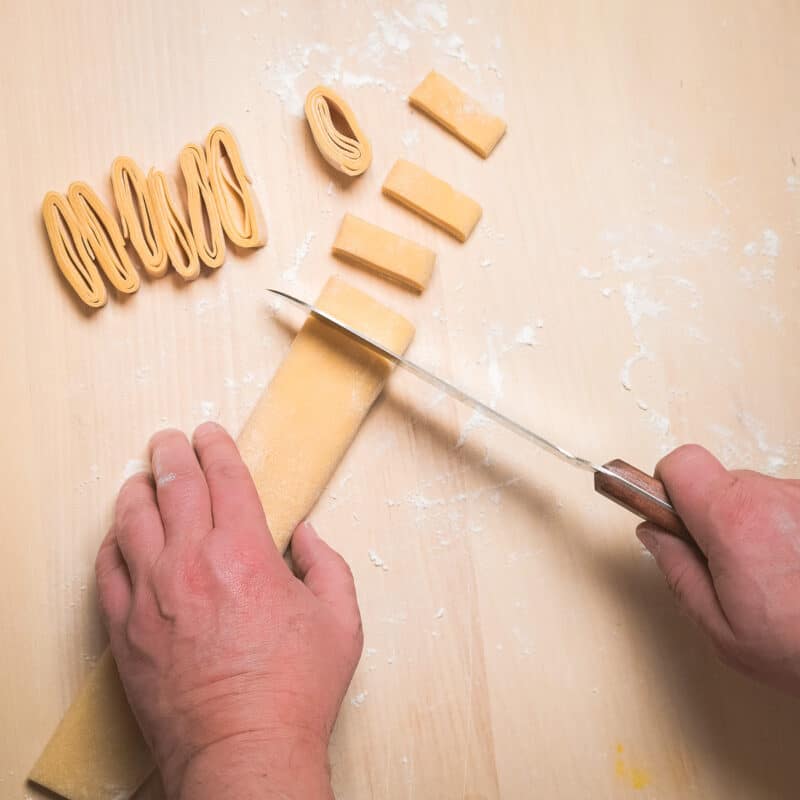 Pastamesser für Tagliatelle